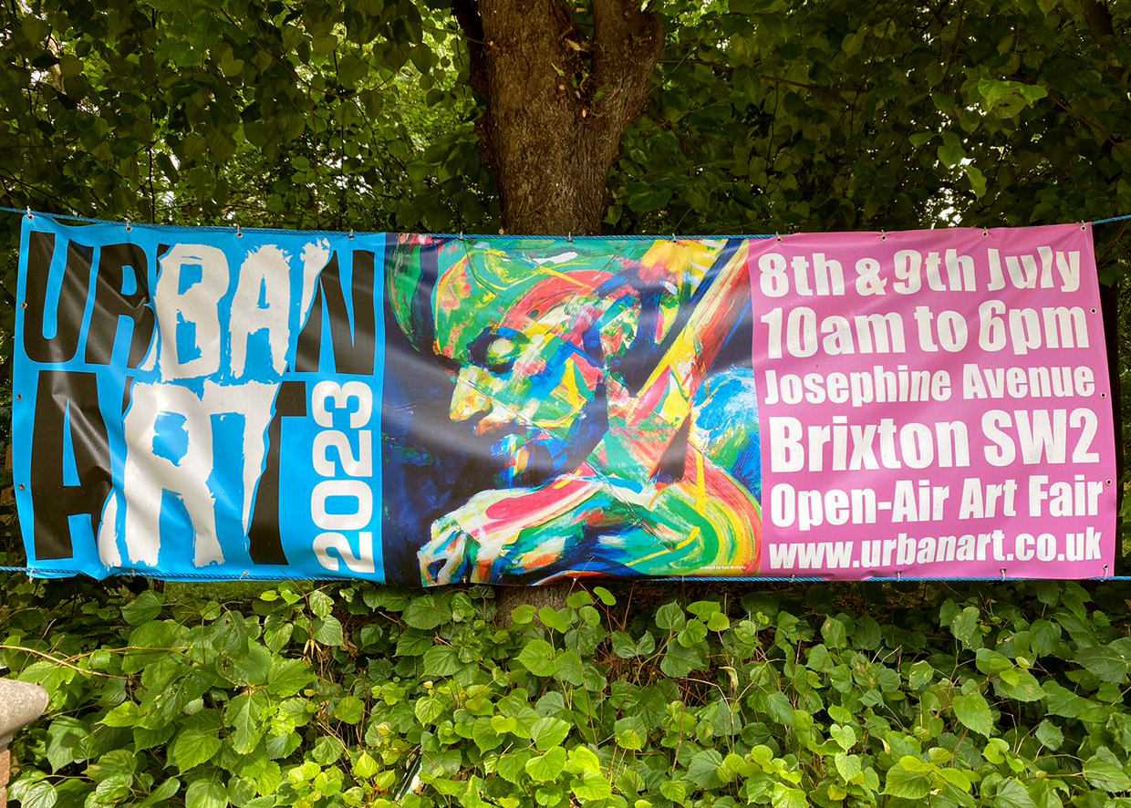 Urban Art Fair banner 2023